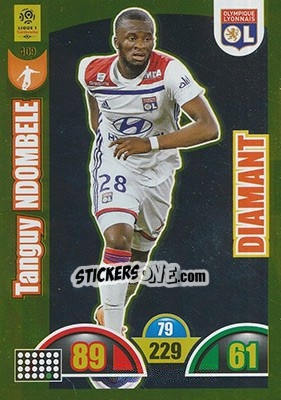 Sticker Tanguy Ndombele - FOOT 2018-2019. Adrenalyn XL n. 409 - Panini