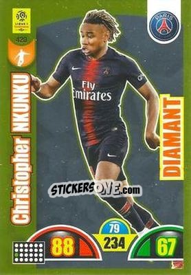 Sticker Christopher Nkunku - FOOT 2018-2019. Adrenalyn XL n. 420 - Panini