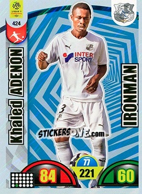 Sticker Khaled Adenon - FOOT 2018-2019. Adrenalyn XL n. 424 - Panini