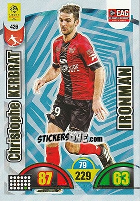 Cromo Christophe Kerbrat - FOOT 2018-2019. Adrenalyn XL n. 426 - Panini