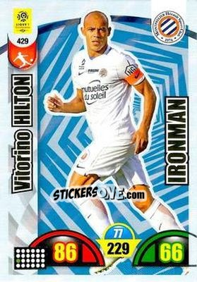 Sticker Vitorino Hilton - FOOT 2018-2019. Adrenalyn XL n. 429 - Panini