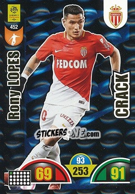 Sticker Rony Lopes - FOOT 2018-2019. Adrenalyn XL n. 452 - Panini