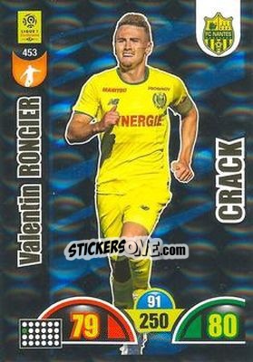 Sticker Valentin Rongier - FOOT 2018-2019. Adrenalyn XL n. 453 - Panini