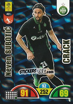 Sticker Neven Subotic - FOOT 2018-2019. Adrenalyn XL n. 461 - Panini