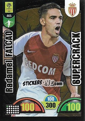 Sticker Radamel Falcao - FOOT 2018-2019. Adrenalyn XL n. 465 - Panini
