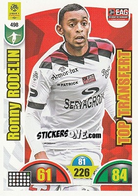 Cromo Ronny Rodelin - FOOT 2018-2019. Adrenalyn XL n. 498 - Panini