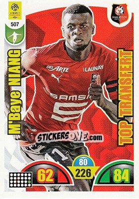 Sticker M'Baye Niang - FOOT 2018-2019. Adrenalyn XL n. 507 - Panini