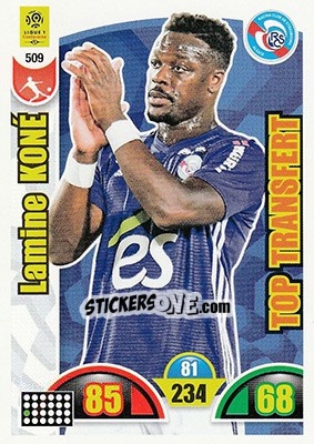 Sticker Lamine Koné - FOOT 2018-2019. Adrenalyn XL - Panini