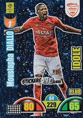 Figurina Moustapha Diallo - FOOT 2018-2019. Adrenalyn XL - Panini