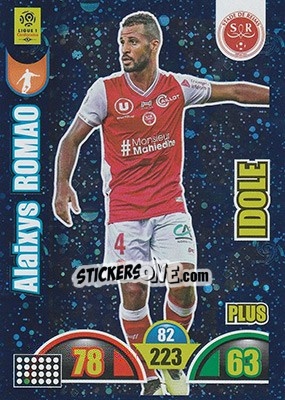 Sticker Alaixys Romao - FOOT 2018-2019. Adrenalyn XL n. 514 - Panini