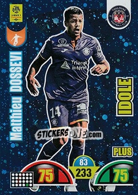 Sticker Matthieu Dossevi - FOOT 2018-2019. Adrenalyn XL n. 515 - Panini