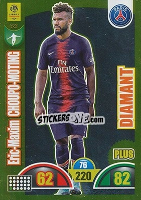 Sticker Eric-Maxim Choupo-Moting - FOOT 2018-2019. Adrenalyn XL n. 523 - Panini