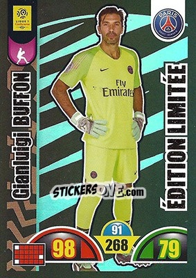 Sticker Gianluigi Buffon - FOOT 2018-2019. Adrenalyn XL n. LE-GB - Panini
