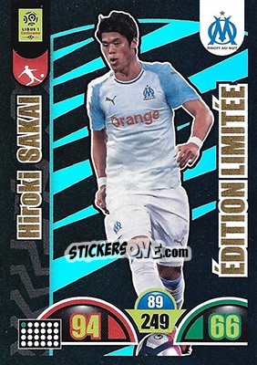 Sticker Hiroki Sakai - FOOT 2018-2019. Adrenalyn XL n. LE-HS - Panini