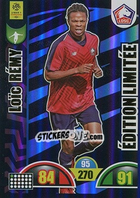 Sticker Loïc Rémy - FOOT 2018-2019. Adrenalyn XL n. LE-LR - Panini