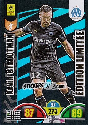 Sticker Kevin Strootman - FOOT 2018-2019. Adrenalyn XL n. LE-KS - Panini