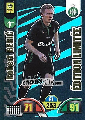 Cromo Robert Beric - FOOT 2018-2019. Adrenalyn XL - Panini