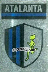 Sticker Scudetto Atalanta - Il Grande Calcio 1990 n. 5 - Vallardi