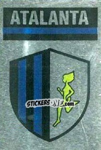 Sticker Scudetto Atalanta - Il Grande Calcio 1990 - Vallardi