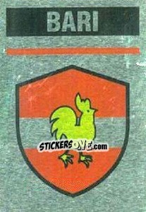 Sticker Scudetto Bari - Il Grande Calcio 1990 n. 6 - Vallardi