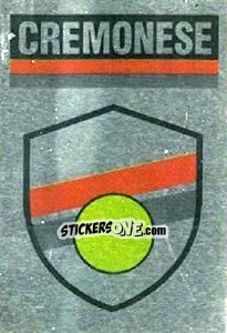 Sticker Scudetto Cremonese - Il Grande Calcio 1990 - Vallardi
