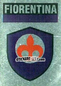 Sticker Scudetto Fiorentina