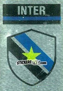 Sticker Scudetto Inter - Il Grande Calcio 1990 - Vallardi