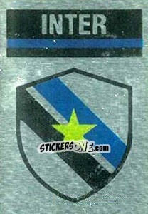Sticker Scudetto Inter - Il Grande Calcio 1990 n. 12 - Vallardi