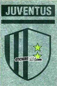 Sticker Scudetto Juventus - Il Grande Calcio 1990 n. 13 - Vallardi