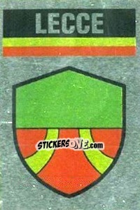 Sticker Scudetto Lecce - Il Grande Calcio 1990 - Vallardi