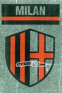 Sticker Scudetto Milan - Il Grande Calcio 1990 n. 16 - Vallardi