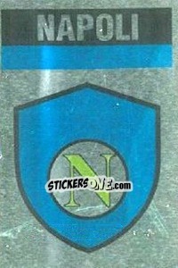 Cromo Scudetto Napoli - Il Grande Calcio 1990 n. 17 - Vallardi