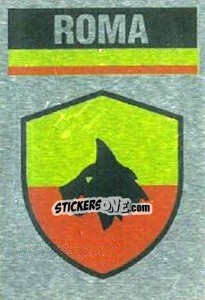 Sticker Scudetto Roma - Il Grande Calcio 1990 n. 18 - Vallardi