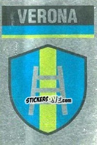 Sticker Scudetto Verona - Il Grande Calcio 1990 n. 21 - Vallardi