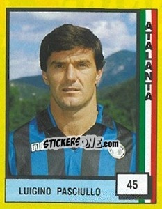 Sticker Luigino Pasciullo - Il Grande Calcio 1990 - Vallardi