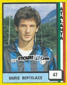 Sticker Mario Bortolazzi - Il Grande Calcio 1990 n. 47 - Vallardi