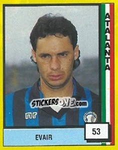 Figurina Evair - Il Grande Calcio 1990 - Vallardi