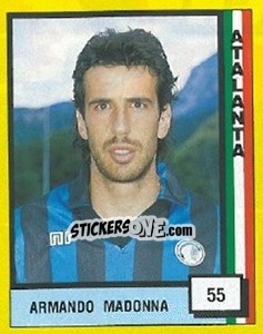 Sticker Armando Madonna - Il Grande Calcio 1990 - Vallardi