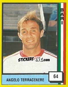 Sticker Angelo Terracenere - Il Grande Calcio 1990 n. 64 - Vallardi