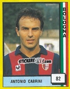 Sticker Antonio Cabrini - Il Grande Calcio 1990 n. 82 - Vallardi