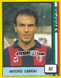 Sticker Antonio Cabrini - Il Grande Calcio 1990 - Vallardi