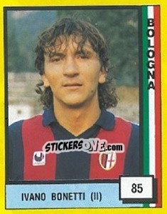 Sticker Ivano Bonetti (II) - Il Grande Calcio 1990 n. 85 - Vallardi