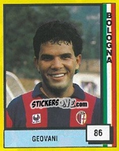 Figurina Geovani - Il Grande Calcio 1990 - Vallardi