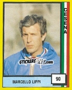Sticker Marcello Lippi - Il Grande Calcio 1990 n. 90 - Vallardi