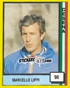 Cromo Marcello Lippi - Il Grande Calcio 1990 - Vallardi