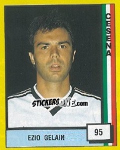 Sticker Ezio Gelain - Il Grande Calcio 1990 - Vallardi