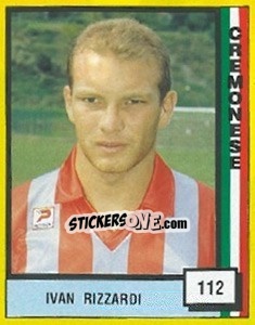 Sticker Ivan Rizzardi - Il Grande Calcio 1990 - Vallardi