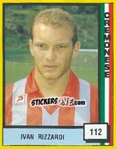 Sticker Ivan Rizzardi - Il Grande Calcio 1990 n. 112 - Vallardi