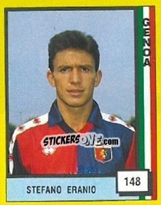 Cromo Stefano Eranio - Il Grande Calcio 1990 - Vallardi