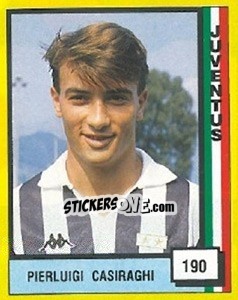 Sticker Pierluigi Casiraghi - Il Grande Calcio 1990 - Vallardi